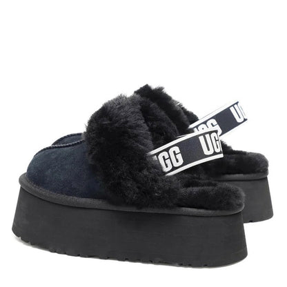 Ugg Funkette Γυναικείες Παντόφλες μαύρες