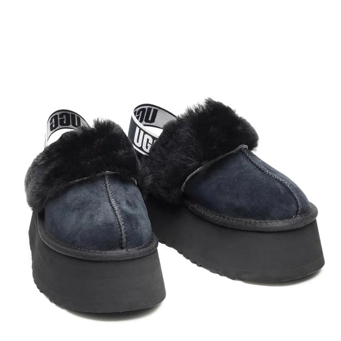 Ugg Funkette Γυναικείες Παντόφλες μαύρες