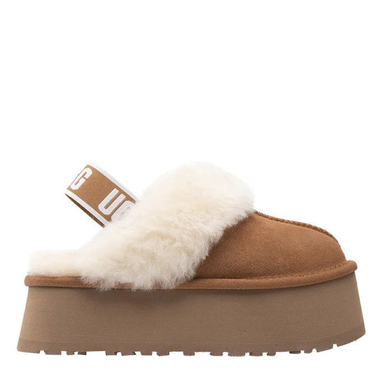 Ugg Funkette Γυναικείες Παντόφλες καφέ