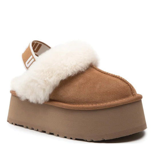 Ugg Funkette Γυναικείες Παντόφλες καφέ