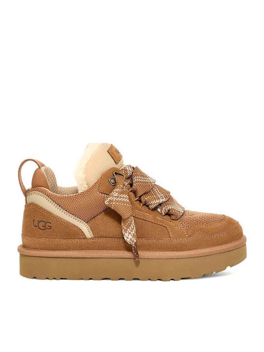 Ugg AustraliaLowmel Γυναικεία Flatforms Sneakers Καφέ